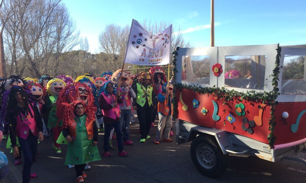 Desfile del carnaval de Cuenca en 2020.