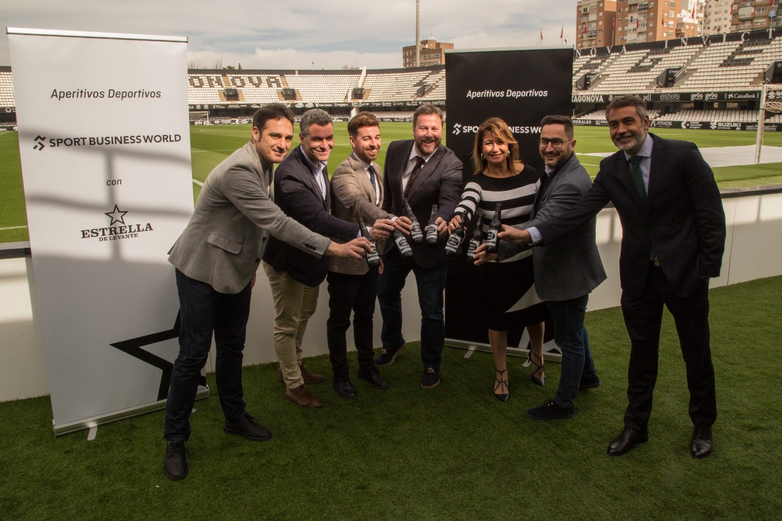 Acto del Sport Business World en el Cartagonova