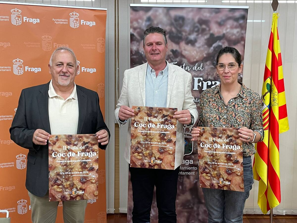 Fraga rendirá homenaje a su postre más típico en la II Fiesta del Coc los días 28 y 29 de octubre