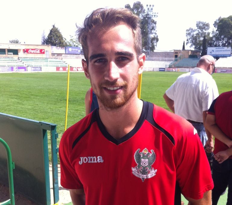 Pablo González, futbolista del Toledo