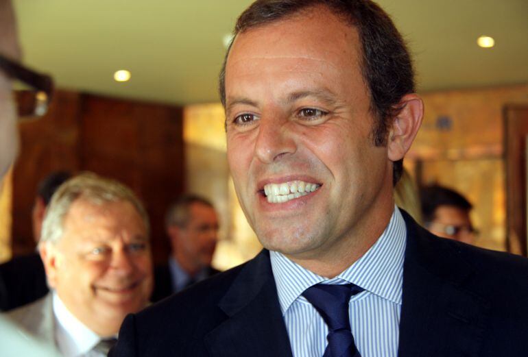 Imatge d'arxiu de l'expresident del FC Barcelona, Sandro Rosell