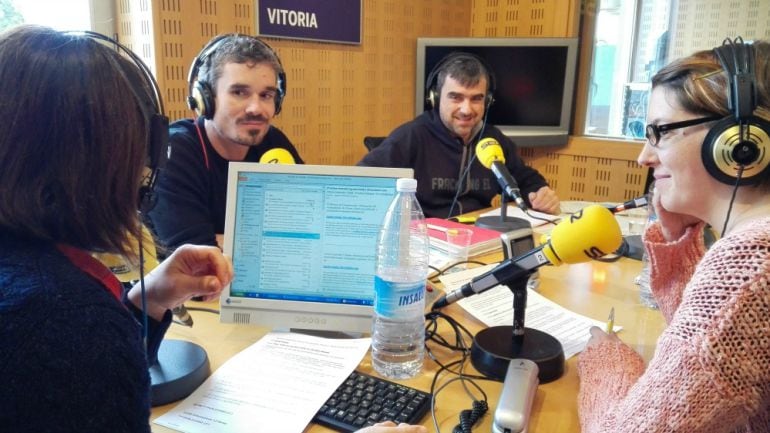 Mikel Otero y Raúl Viloria, bombreso de Vitoria- Gasteiz 