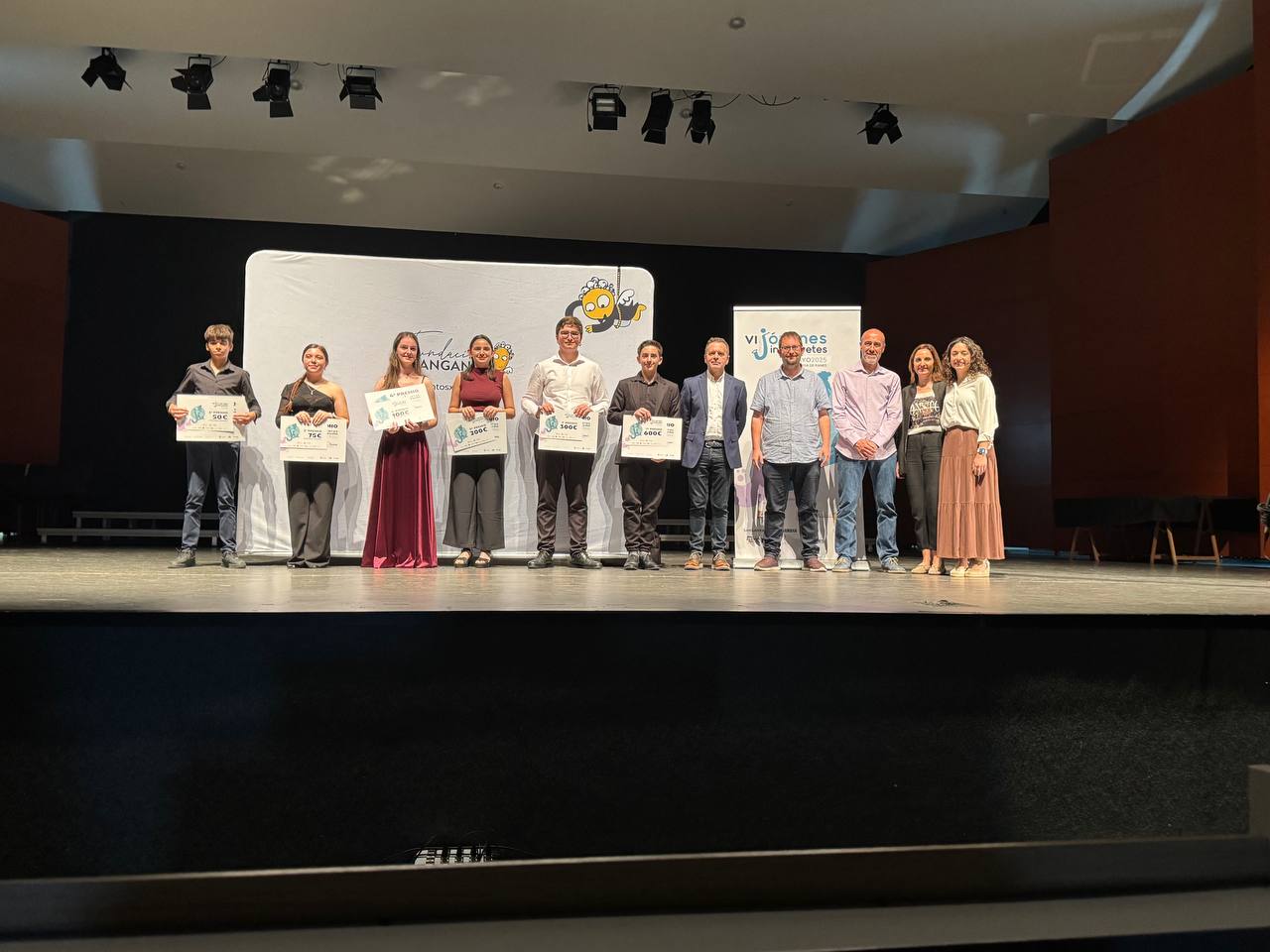 Cuadro de honor del concurso de jóvenes intérpretes de La Llosa de Ranes