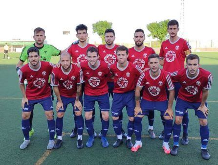 Once inicial de la UE Tavernes contra el CD Xeraco