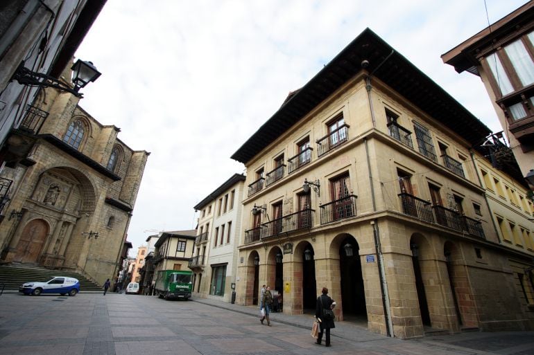 Casa consistorial del municipio de Errenteria, donde Julen Mendoza seguirá como alcalde