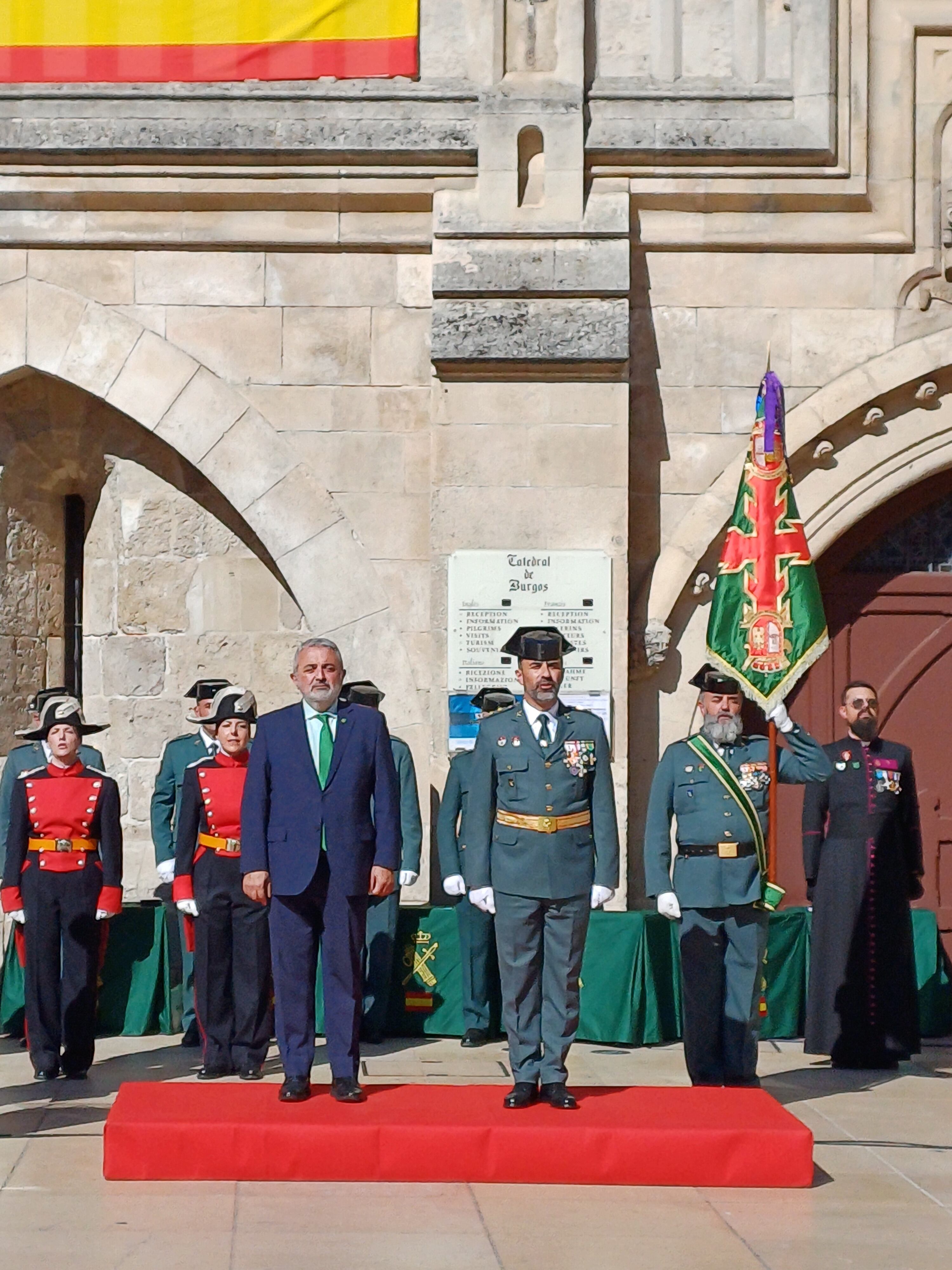 La Guardia Civil celebra en Burgos la festividad de su Patrona, la Virgen del Pilar