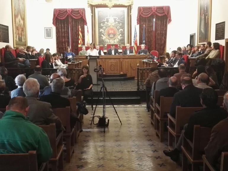 Pleno del mes de noviembre