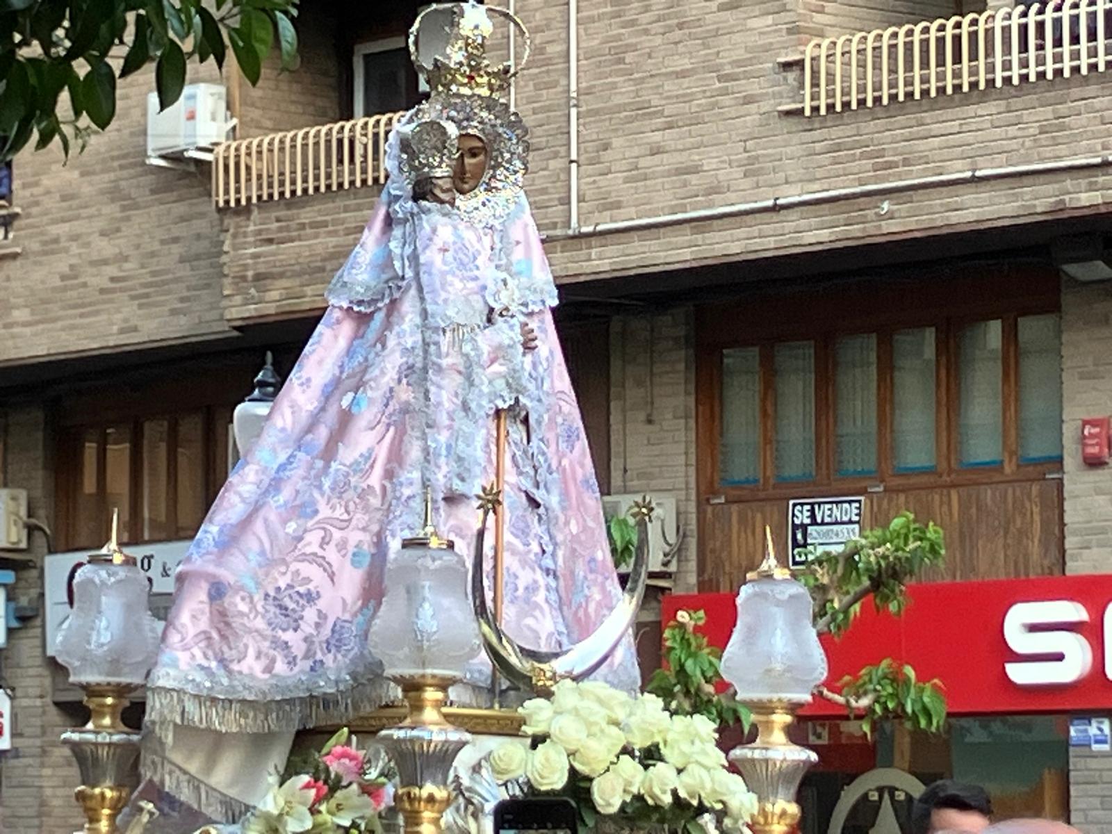 La Morenica, en la mañana del 1 de mayo