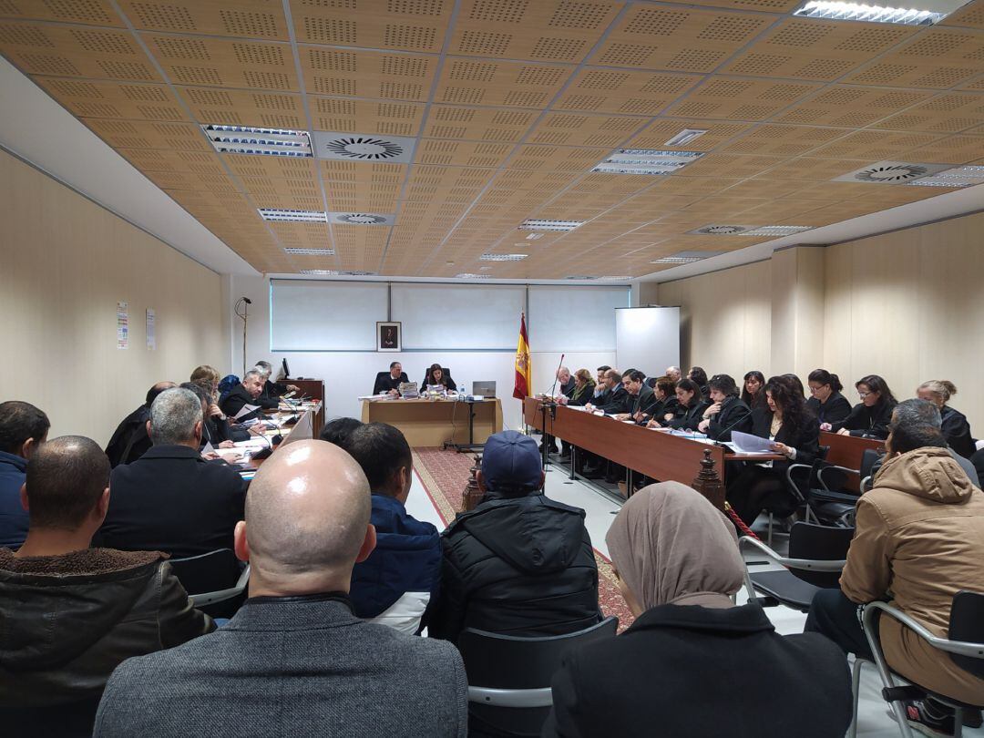 Un momento de la vista en Segovia