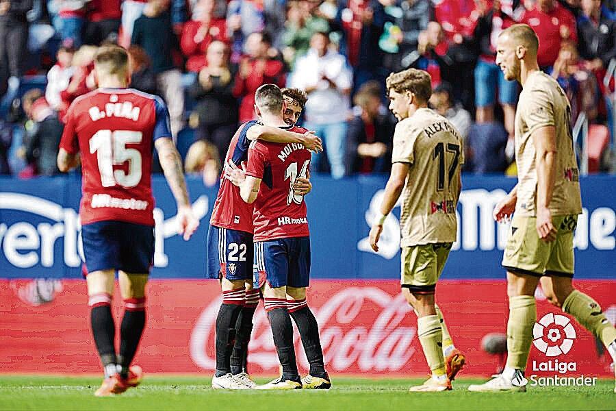 La pasada temporada la visita a Pamplona se saldó con una derrota.