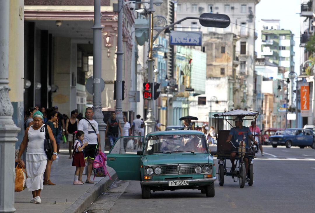 Vista general del barrio de Centro Habana, en La Habana (Cuba)