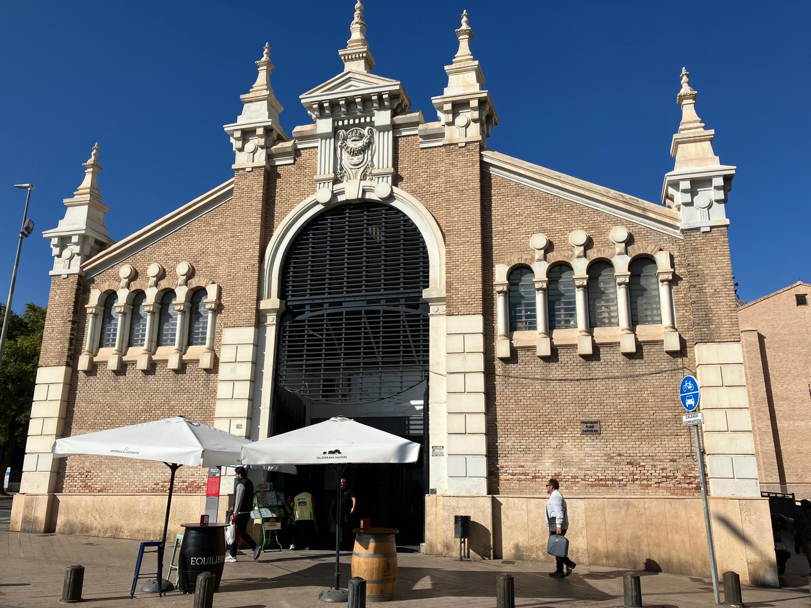 Fachada del Mercado de Verónicas de la ciudad de Murcia