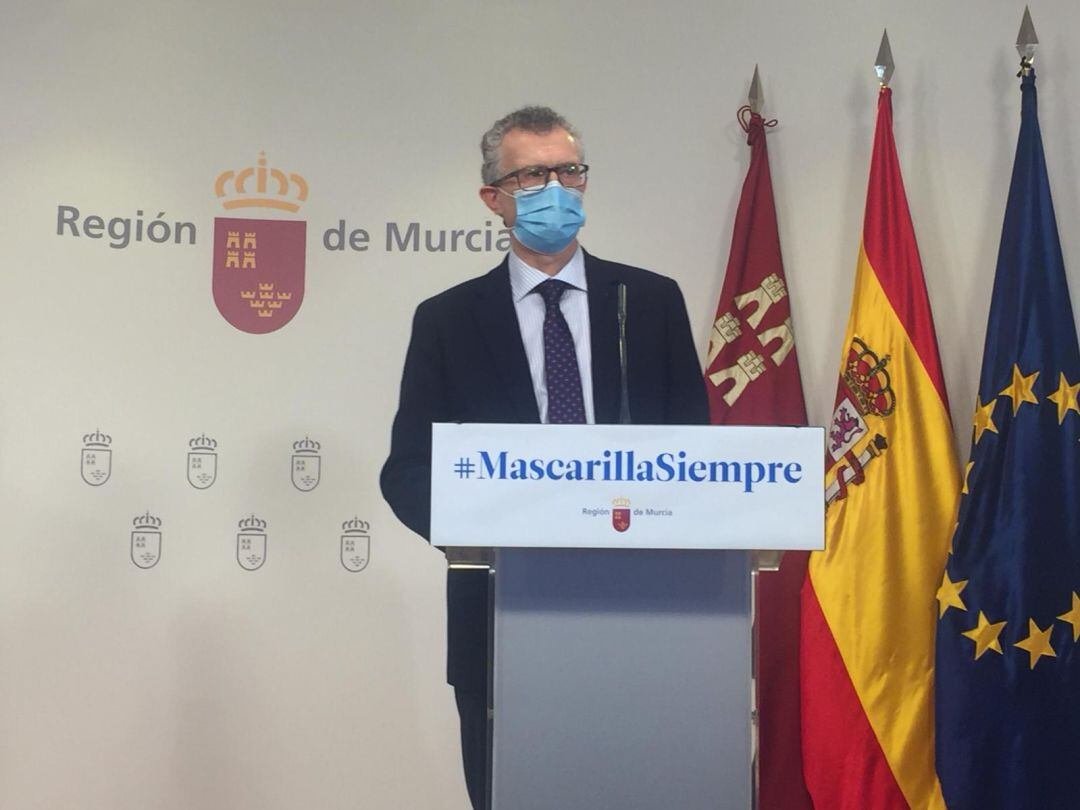 Juan José Pedreño, consejero de Salud