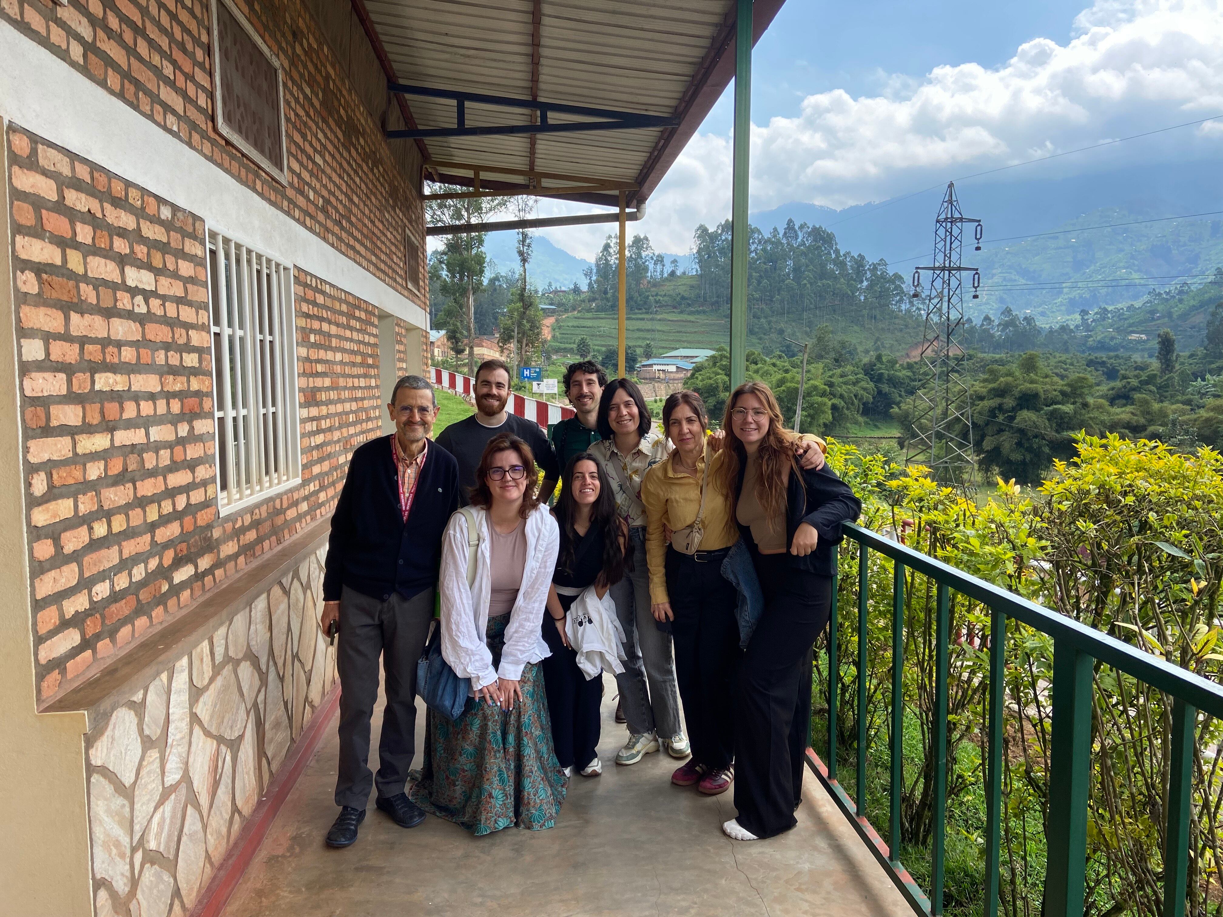 Voluntarios de la UMH en Ruanda