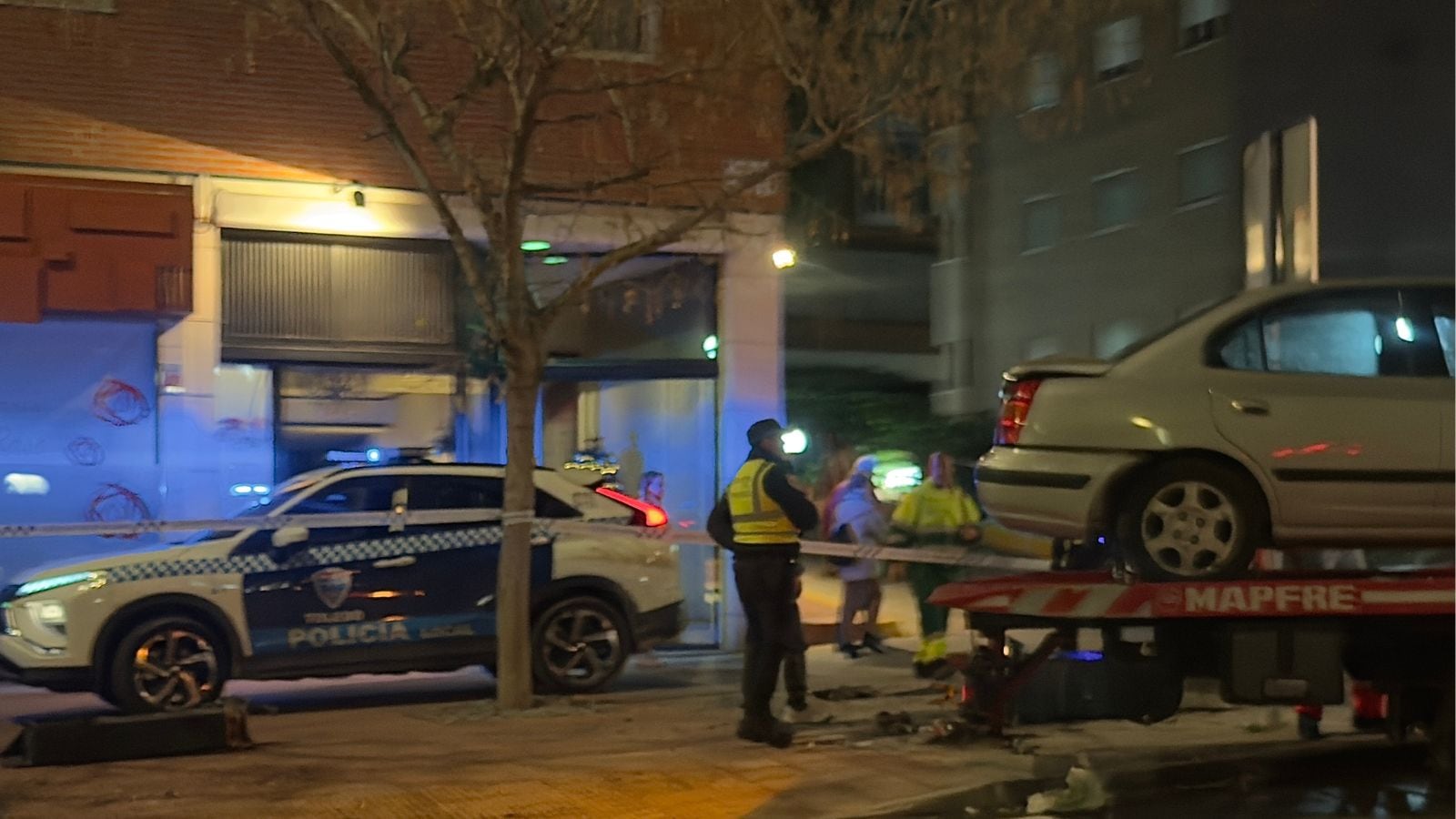 Un coche arrolla a su propio conductor y resulta herido en el barrio toledano de Buenavista