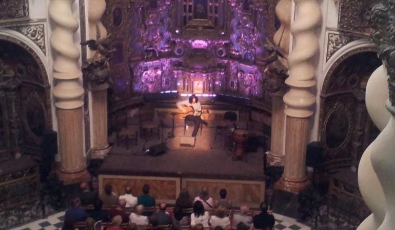 La iglesia de San Luis de los Franceses ha sido el gran descubrimiento de los espacios escénicos la XIX Bienal de Flamenco