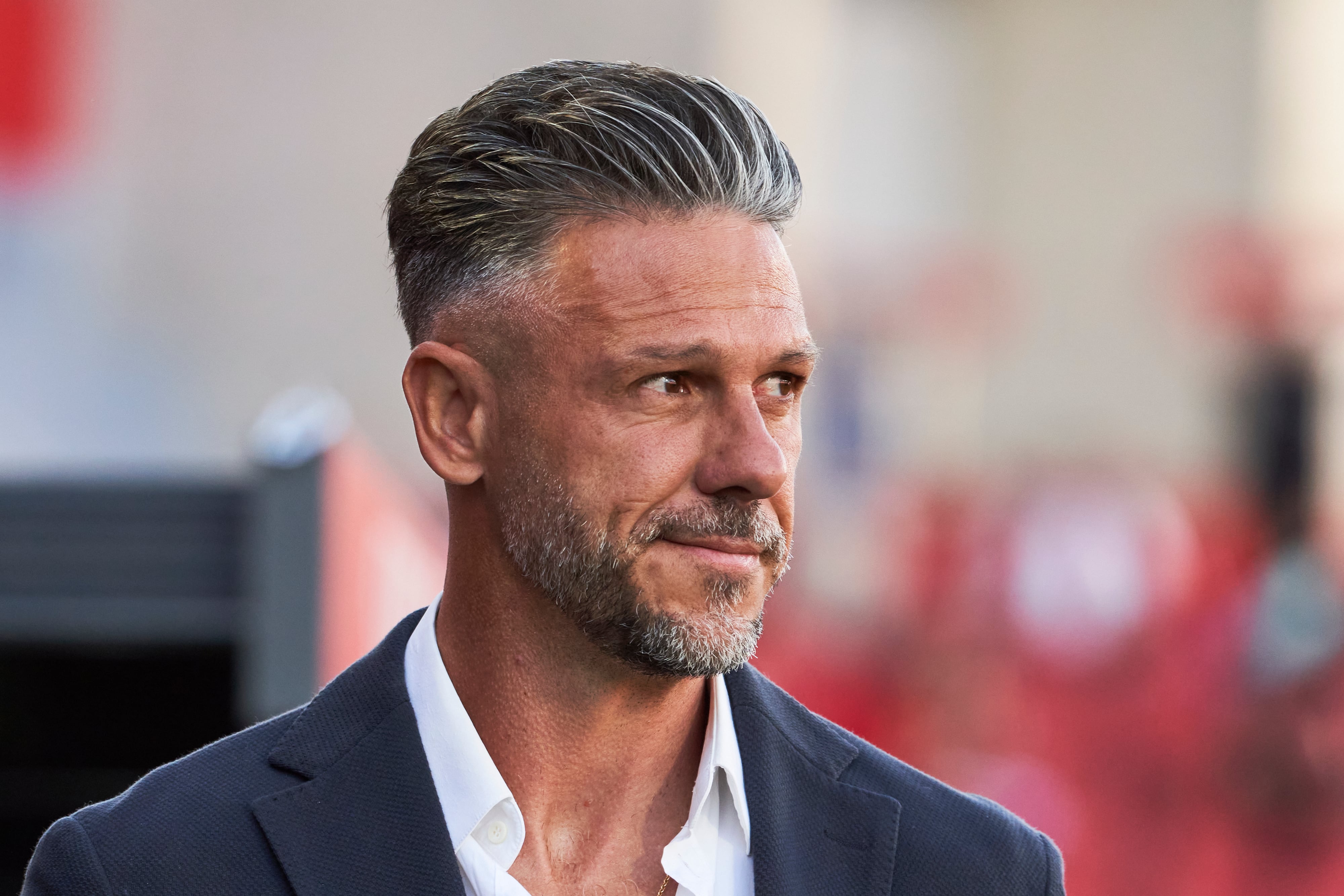 MALLORCA, SPAIN - APRIL 21: Martin Demichelis, head coach of RCD Mallorca looks on during the LaLiga EA Sports match between RCD Mallorca and Valencia CF at Estadio de Son Moix on April 21, 2026 in Mallorca, Spain. (Photo by Rafa Babot/Getty Images)