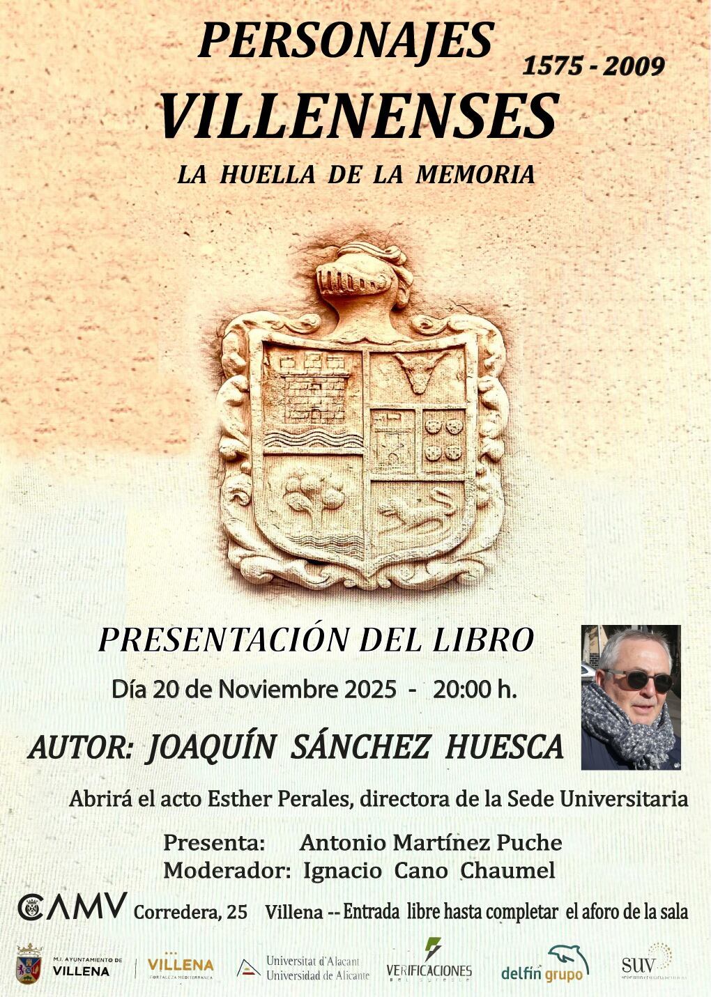 Presentación del libro de Joaquín Sánchez Huesca