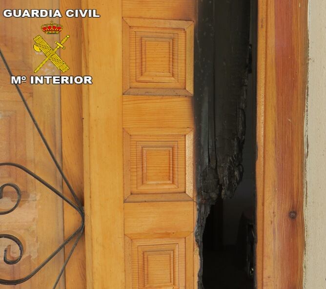 Una de las viviendas afectadas por los robos