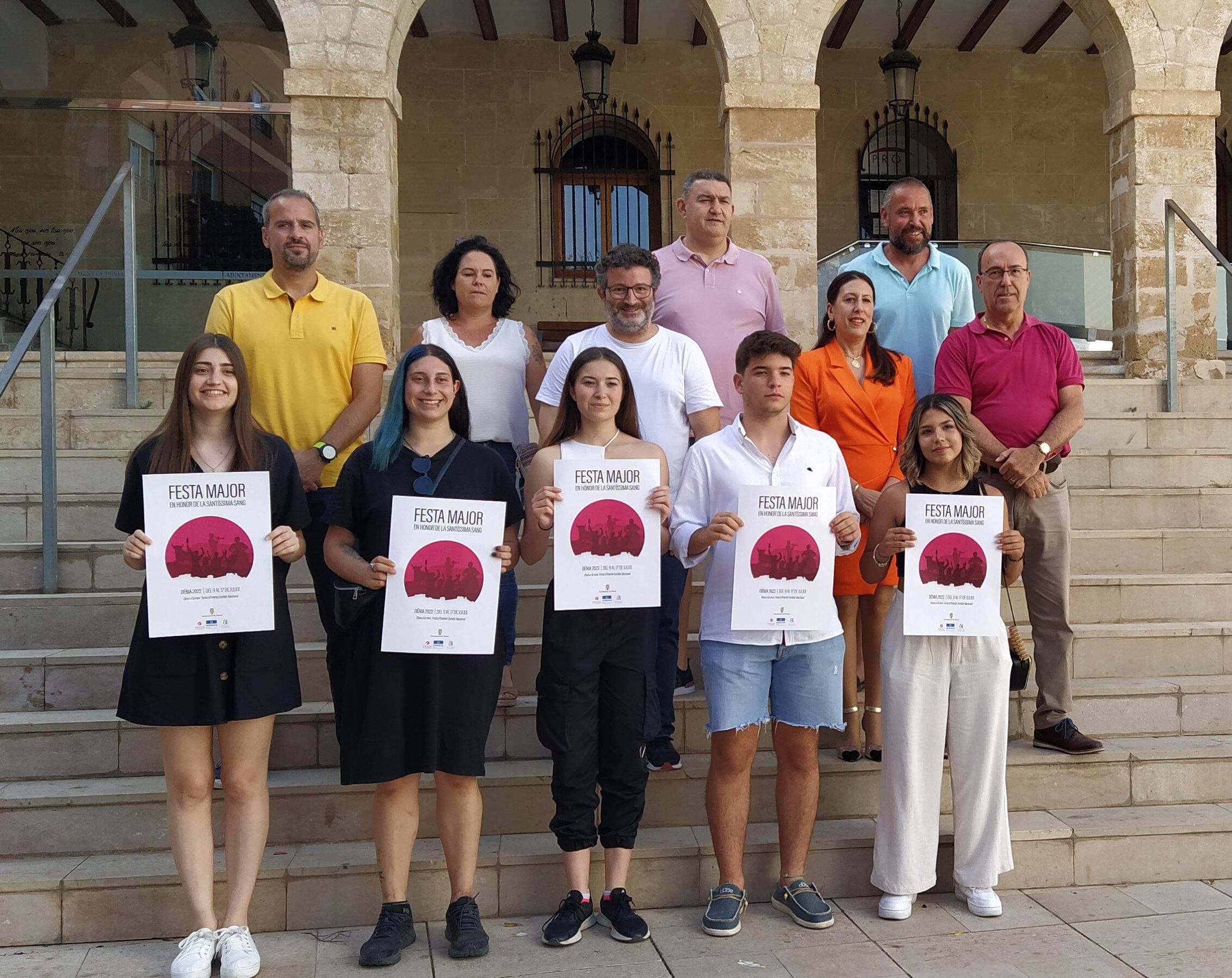 Presentación del programa de actos de la Festa Major de Dénia, en honor a la Santíssima Sang.