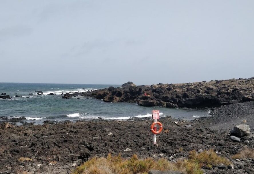 Caleta de &#039;Las Escamas&#039; en el municipio de Haría, Lanzarote.