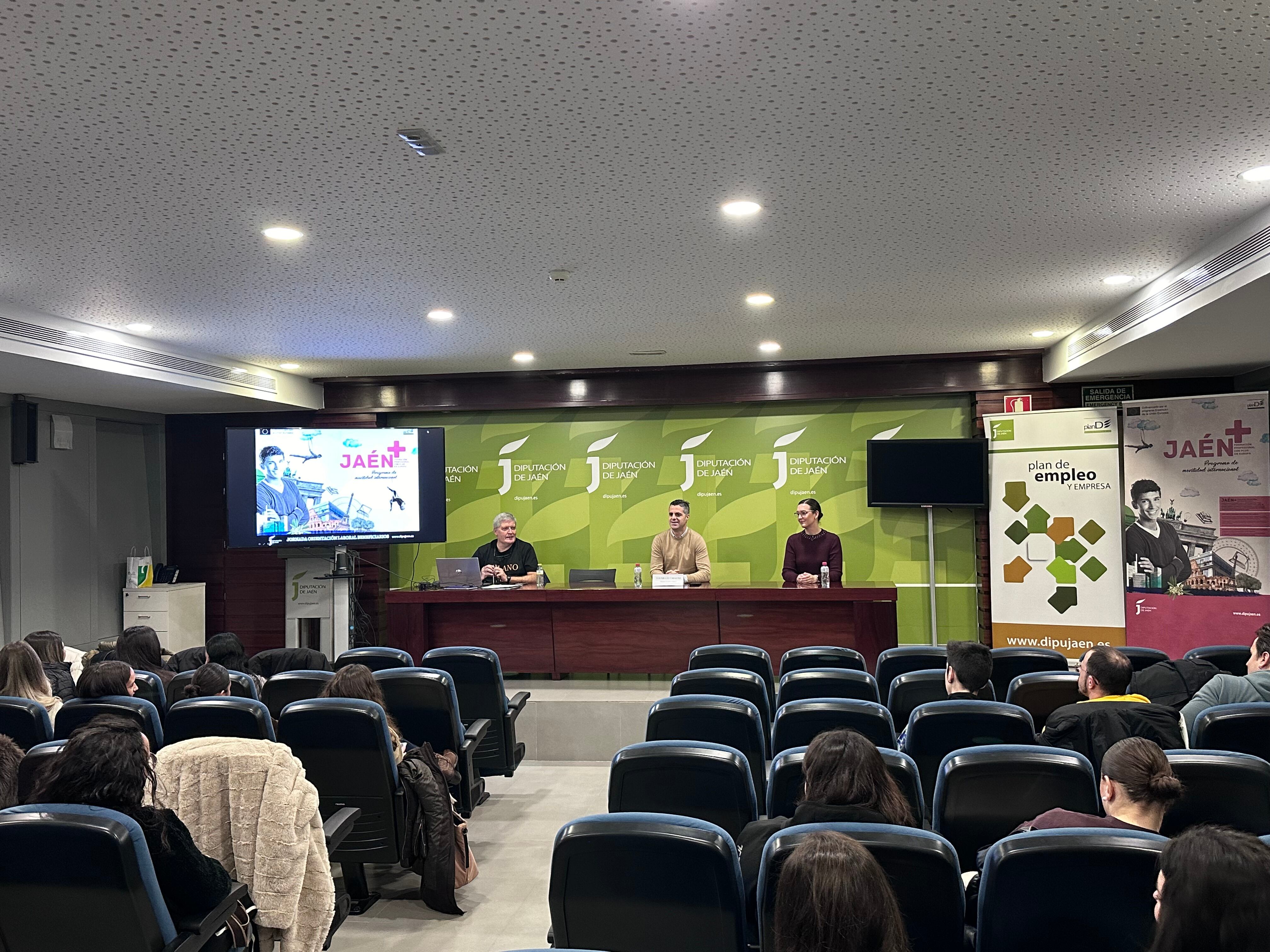 Más de 90 jóvenes participan en el proyecto ‘Jaén+IX’ de movilidad internacional impulsado por la Diputación