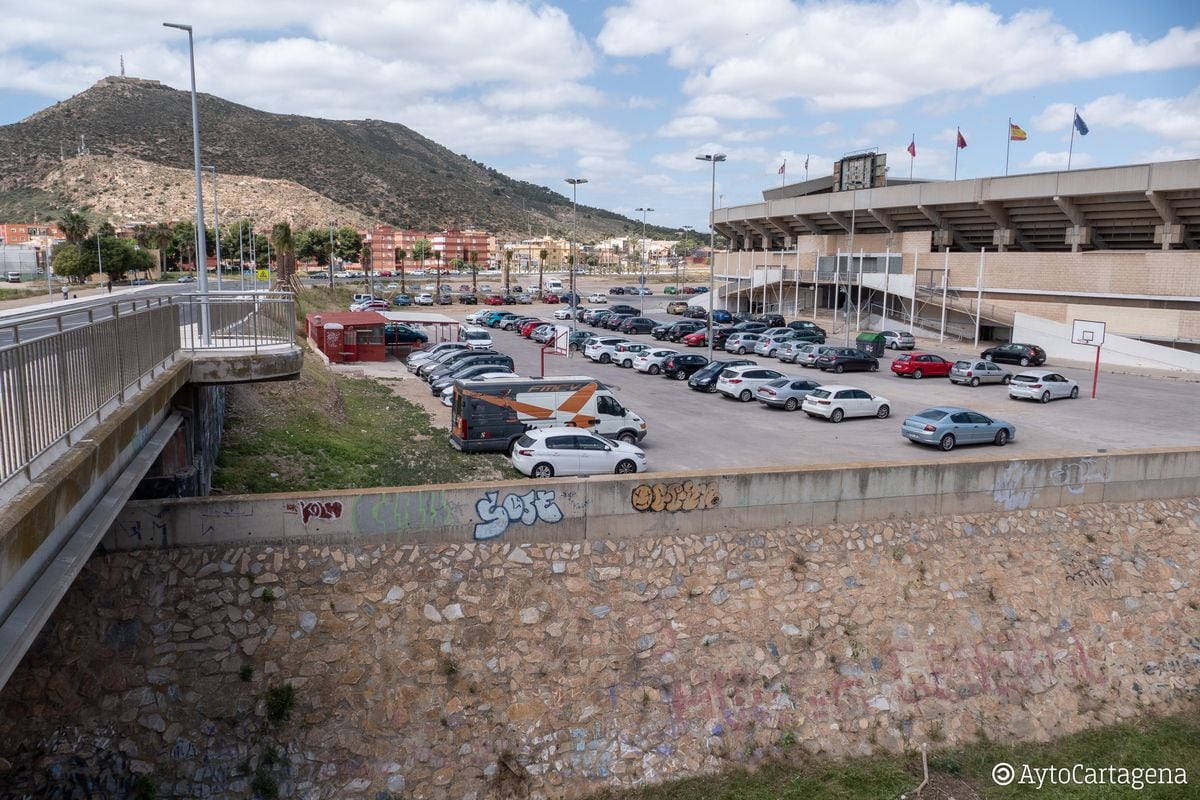 Zona junto al Cartagonova donde irá la nueva estación de bombeo