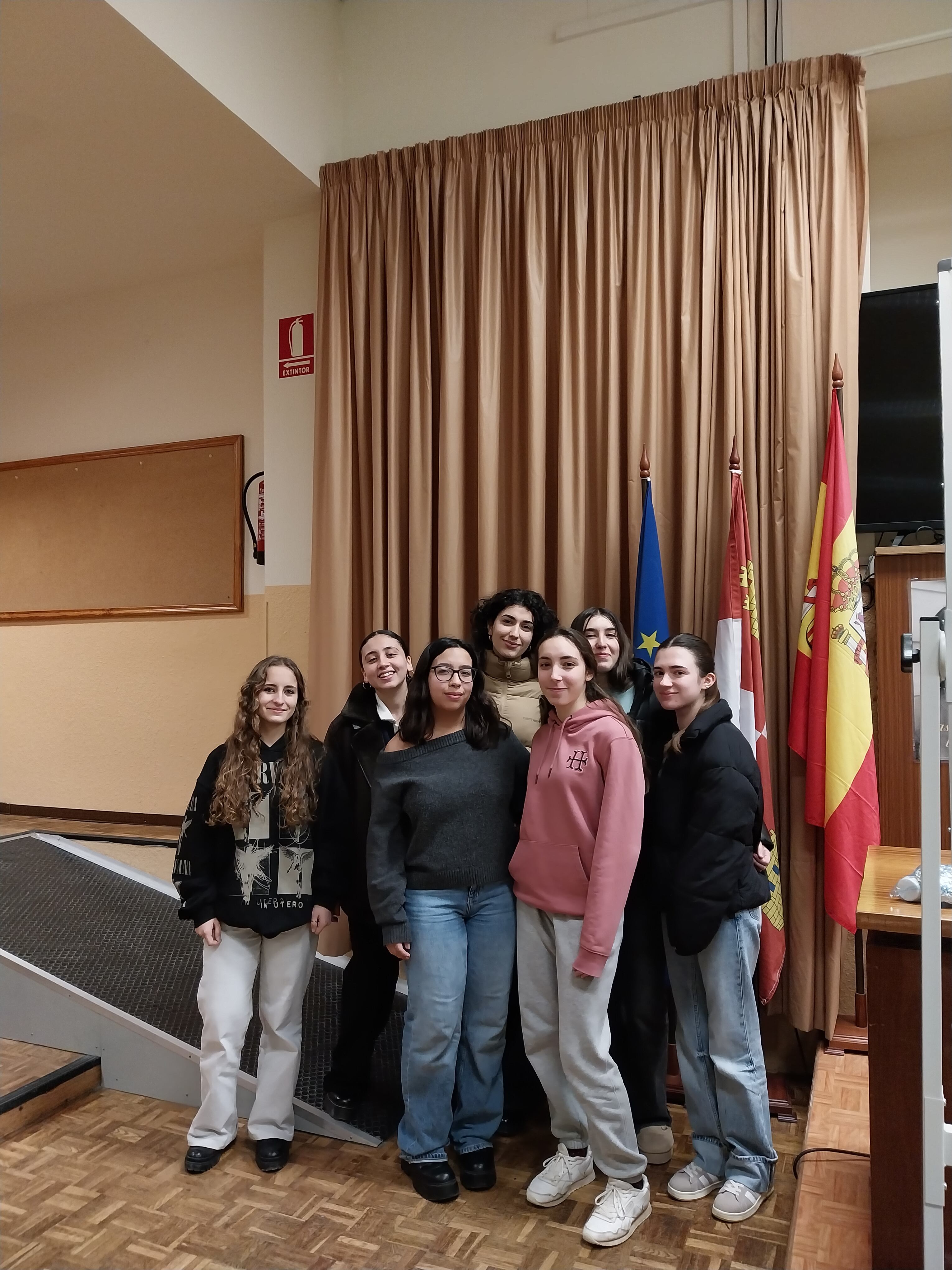 Alumnas premiadas del IES Sandoval y Rojas