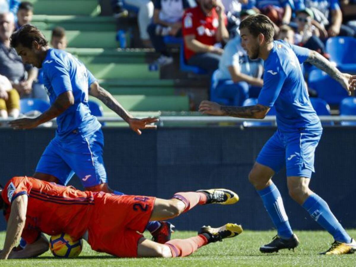Ángel lanza la remontada del Getafe