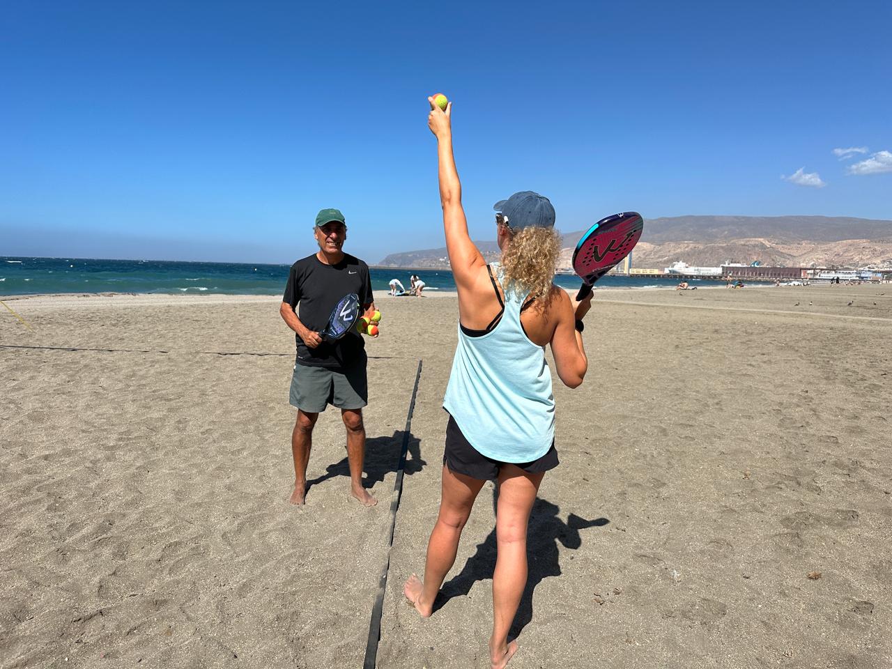 Tenis Playa en Almería.
