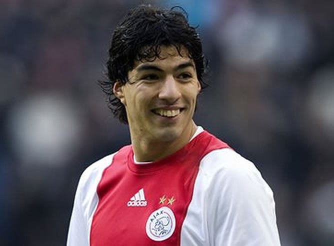 Luis Suárez, delantero uruguayo del Ajax