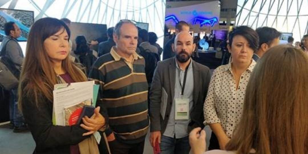 Los representantes municipales en el Smart City Expo World Congress