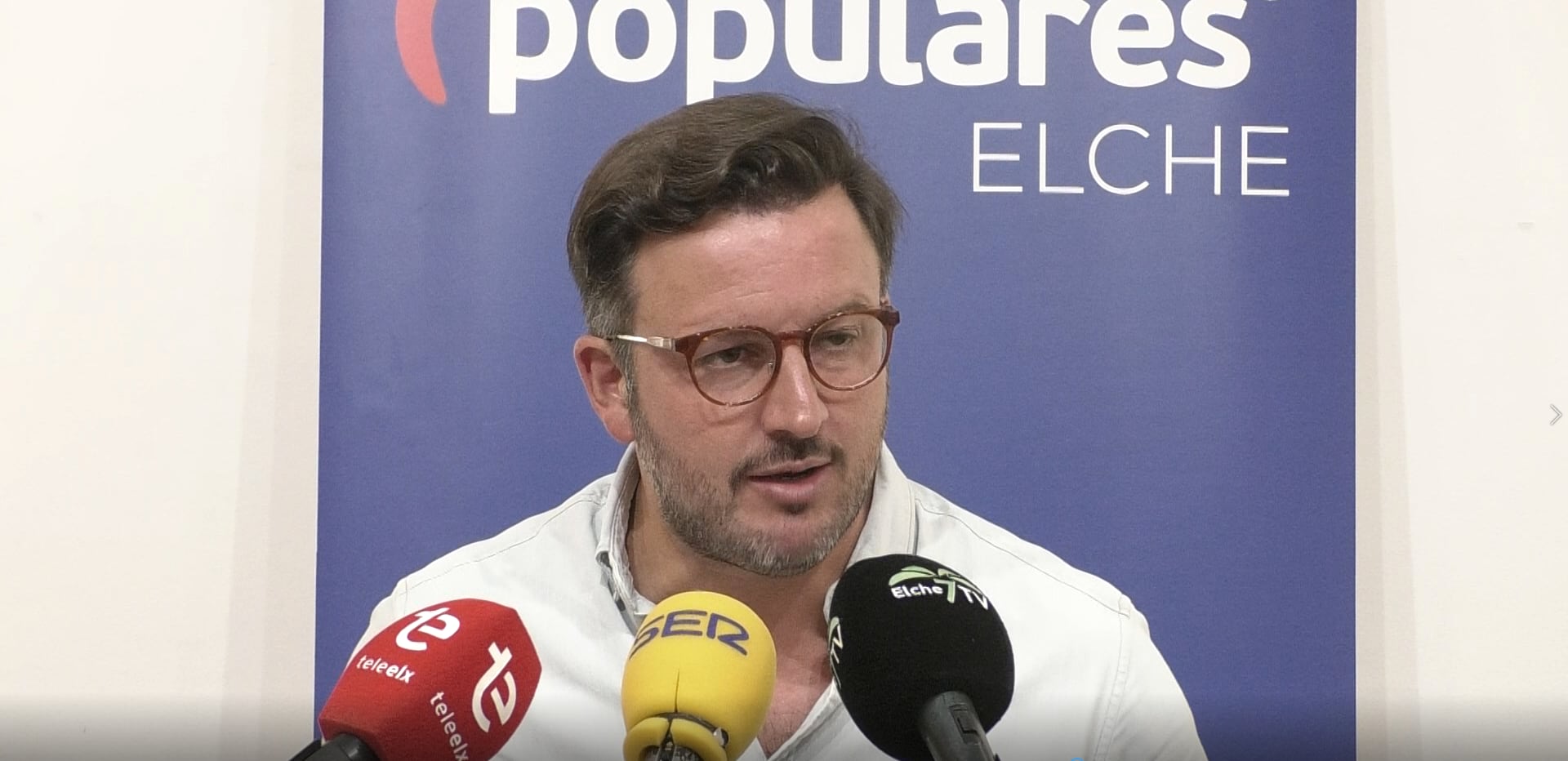 Pablo Ruz, presidente del PP Elche