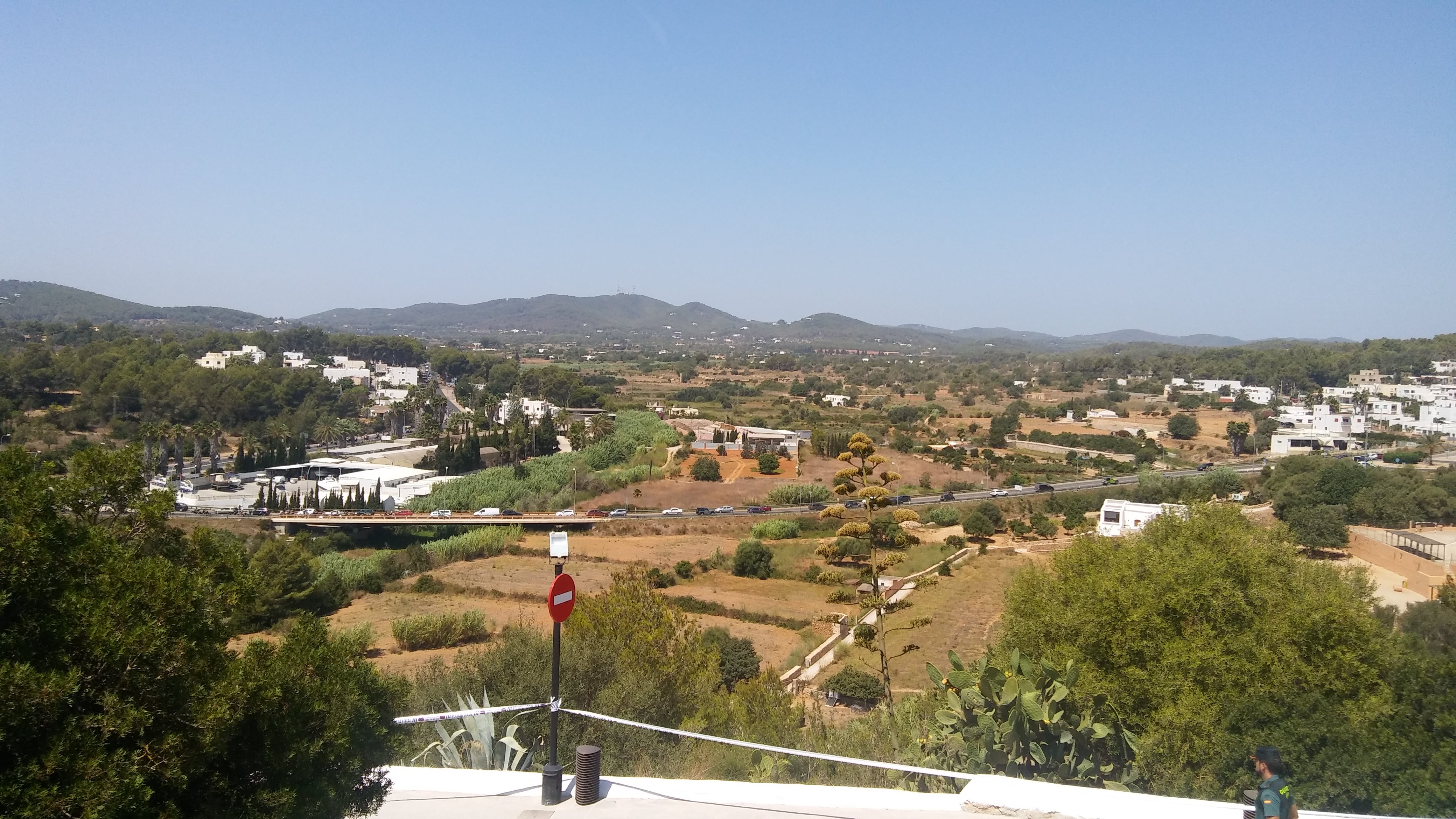 Panorámica de la zona de Santa Eulària