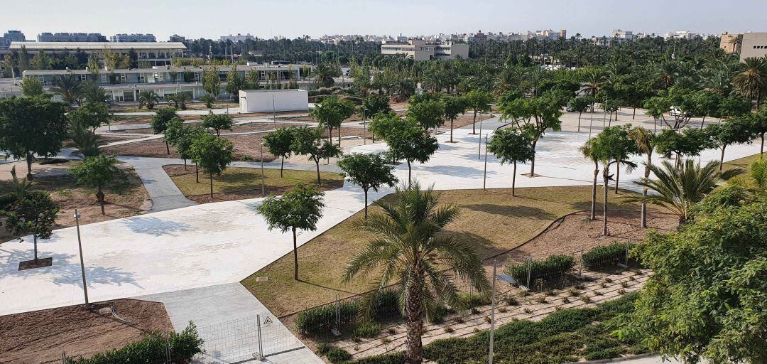 Diseño de la plaza que se va a construir