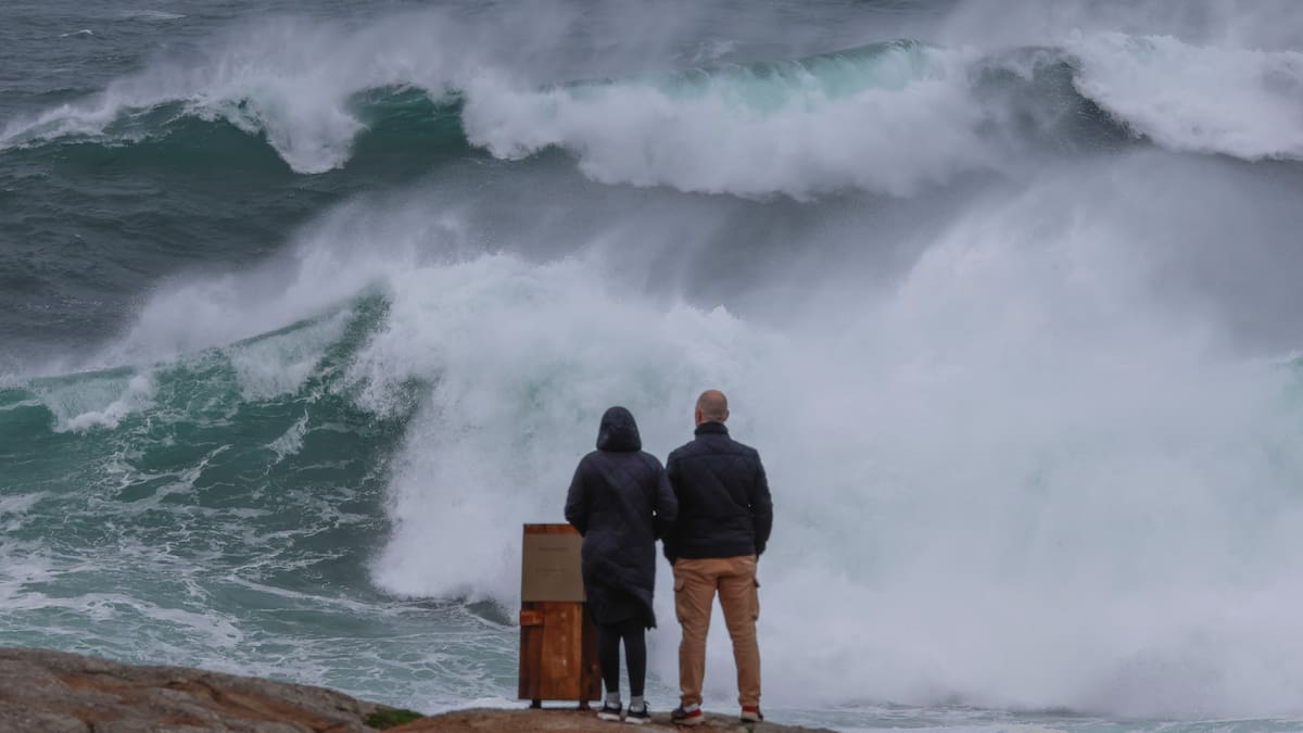 De Nils a Oriana: A Coruña encadena temporales sin tregua