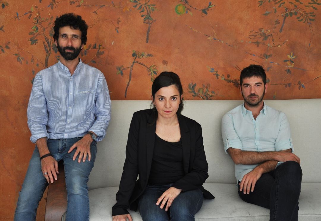 Pablo Remón, Raquel Alarcón y Roberto Martín Maiztegui