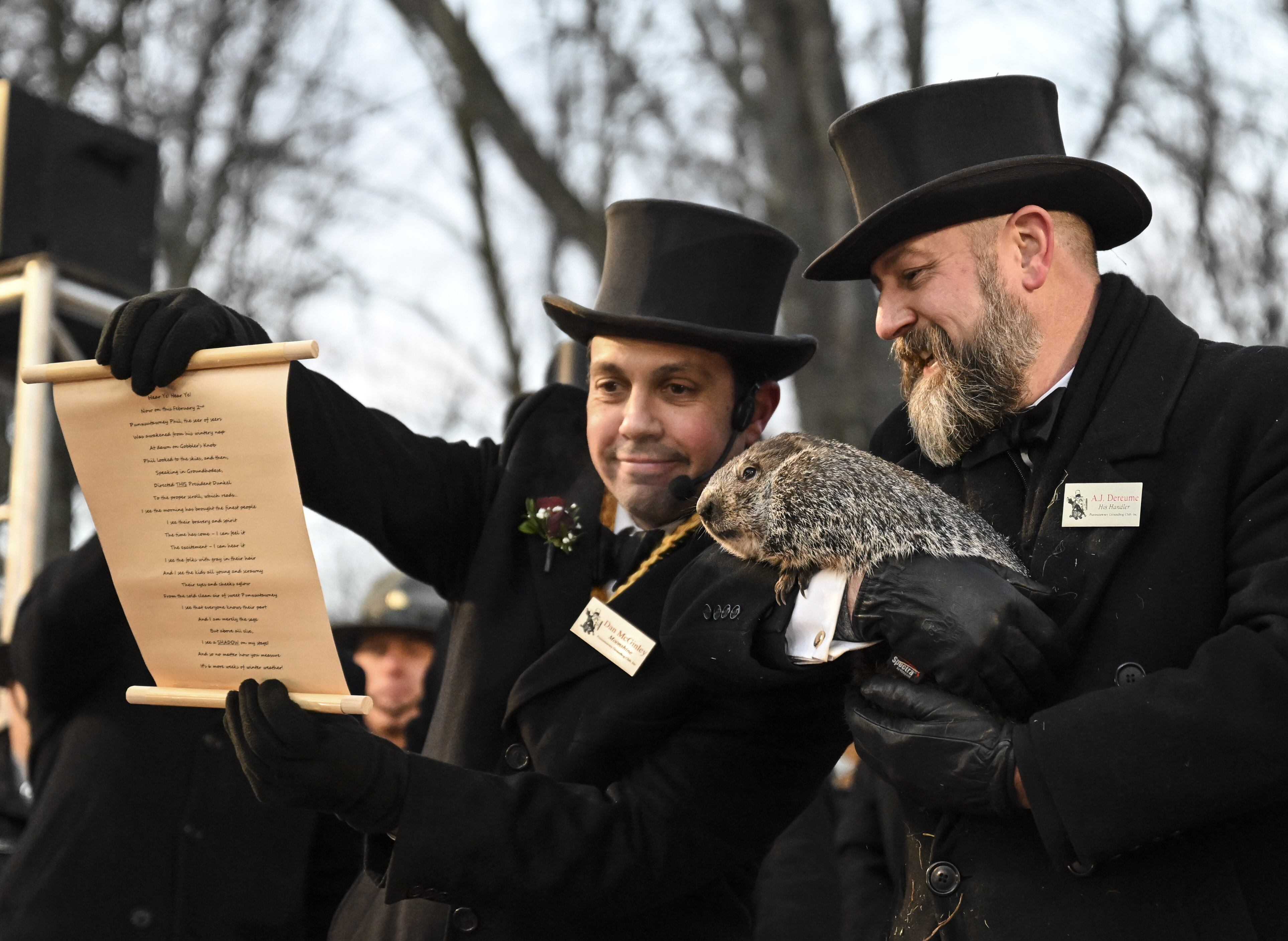 La marmota Phil vio su sombra 