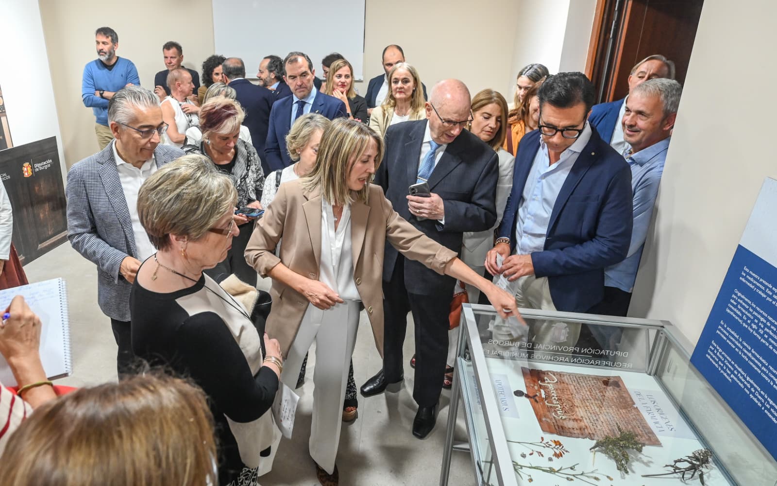 Estreno de la exposición este martes