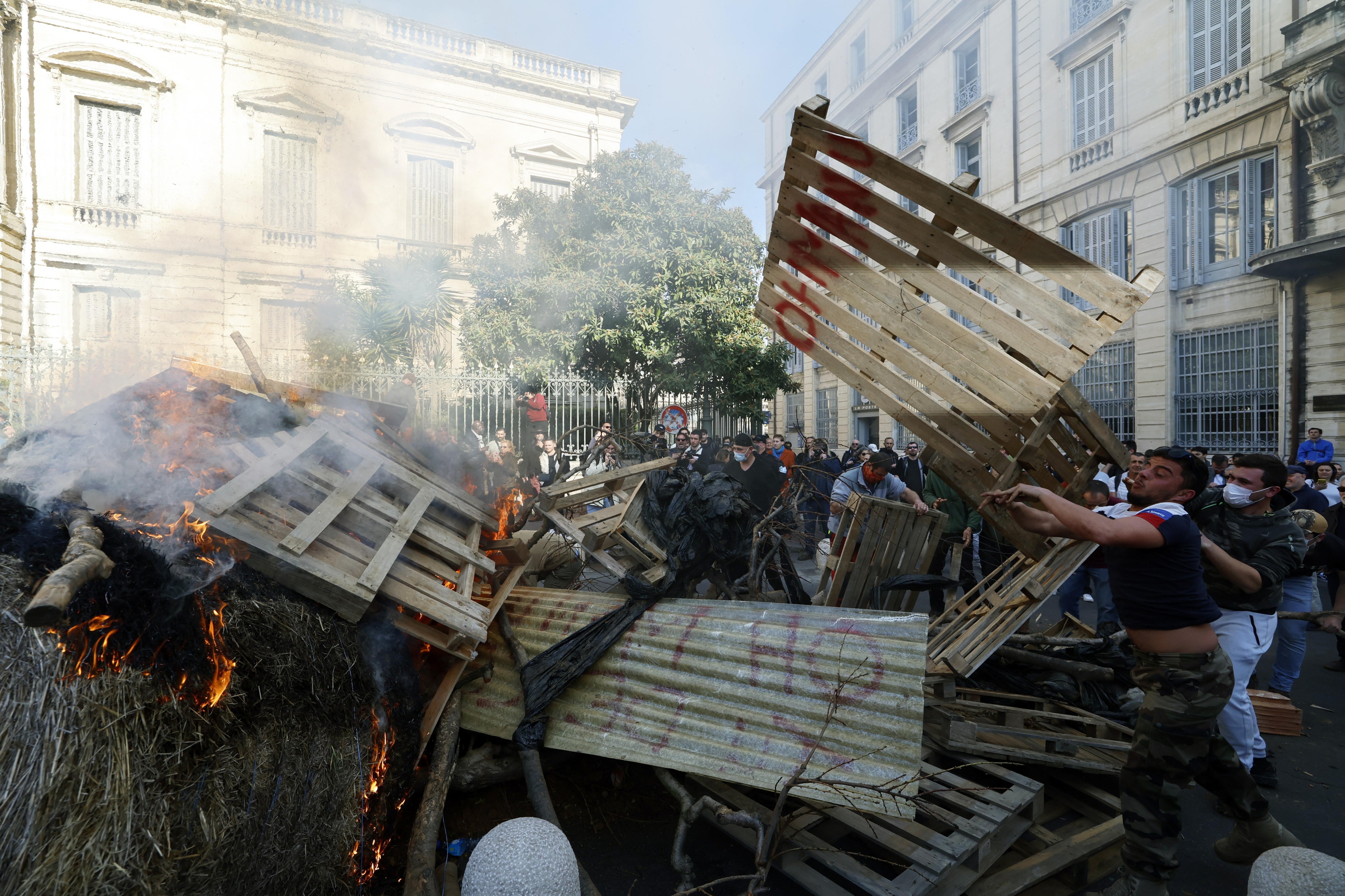 Protestas en Montpellier (Francia), (Protestas, Francia) EFE/EPA/GUILLAUME HORCAJUELO