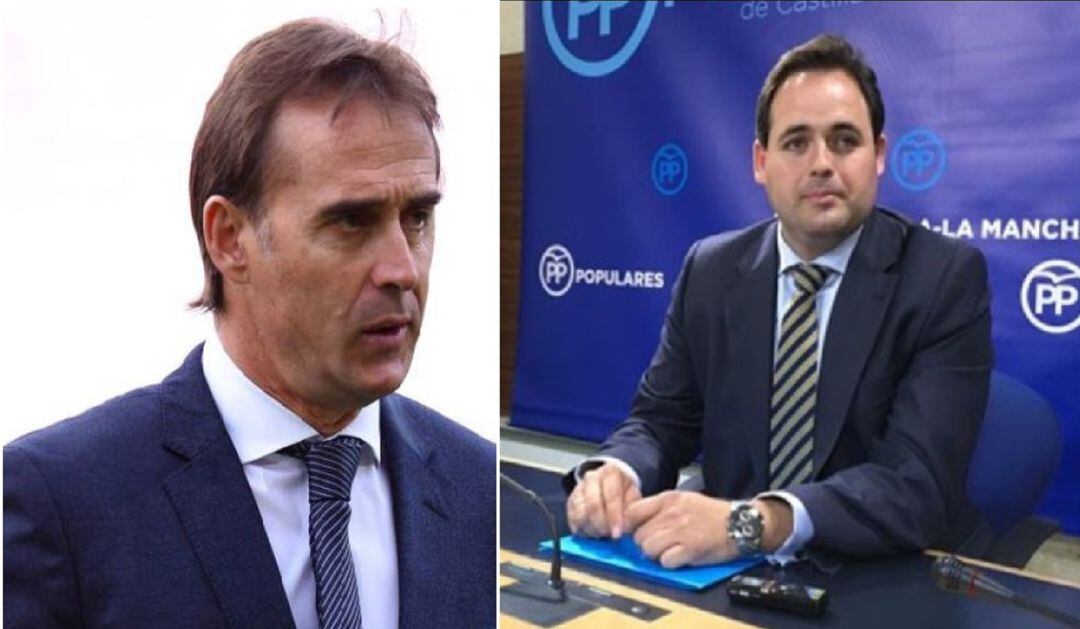 Julen Lopetegui y Francisco Núñez