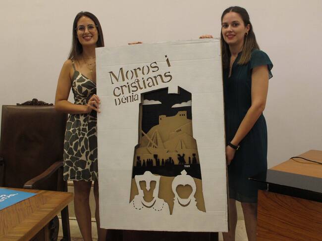 Cartel de las fiestas de MMiCC de Dénia 2023.