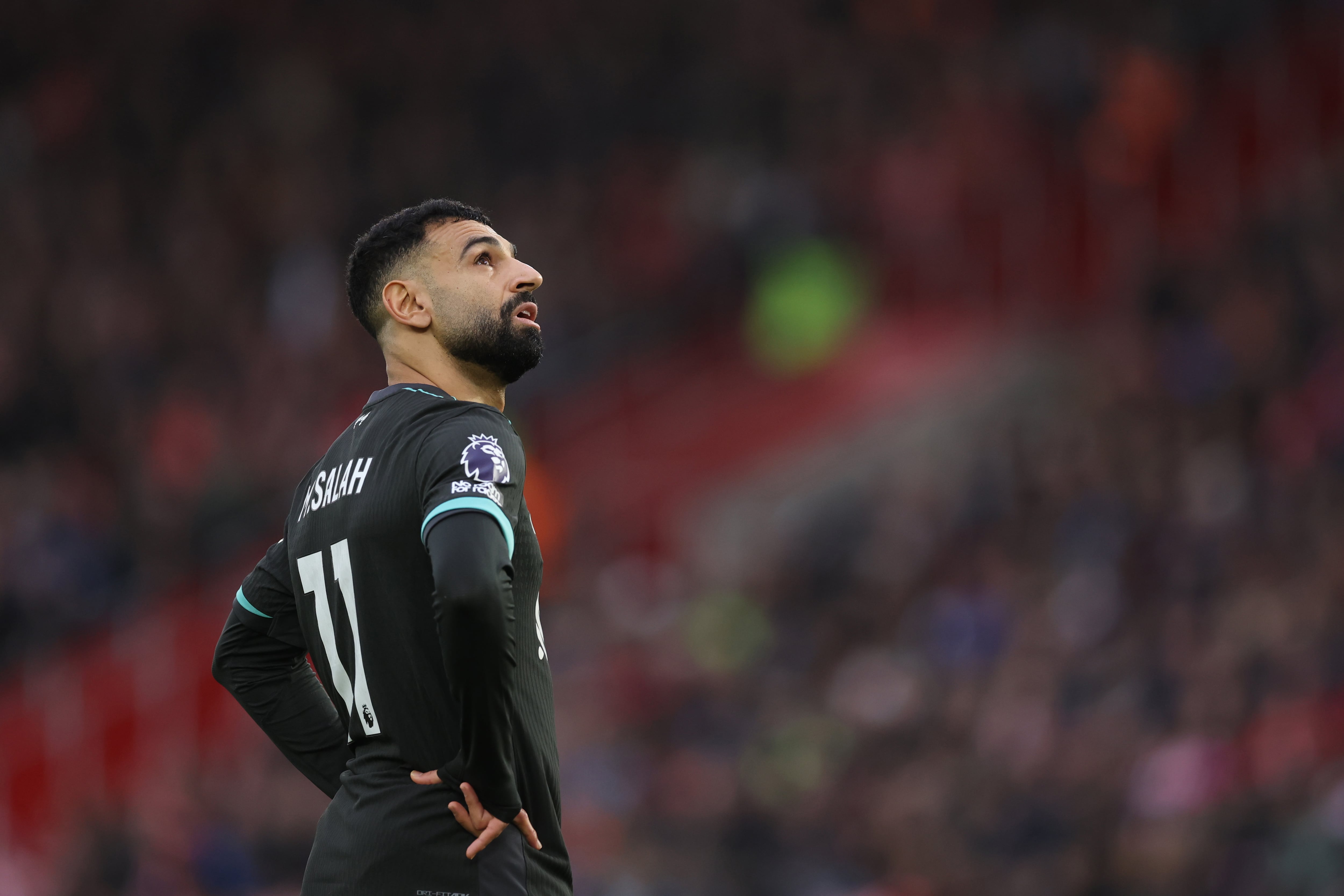 Mohamed Salah, durante el partido de Premier League entre Liverpool y Southampton