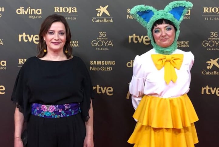 Carla Pereira en los Goya 2022