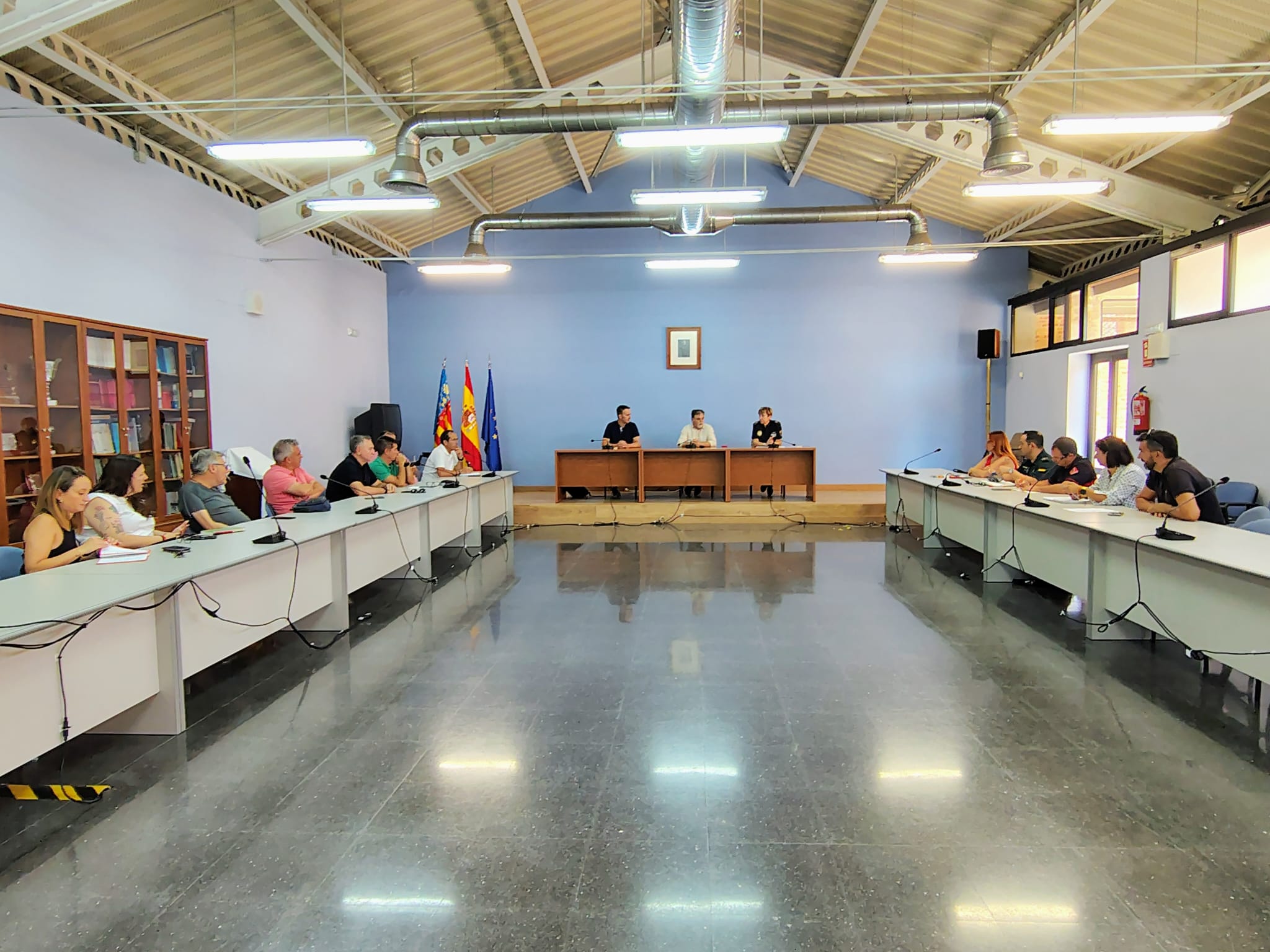 Reunión de la comisión de seguridad