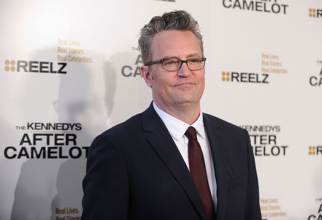 El actor Matthew Perry el 15 de marzo de 2017