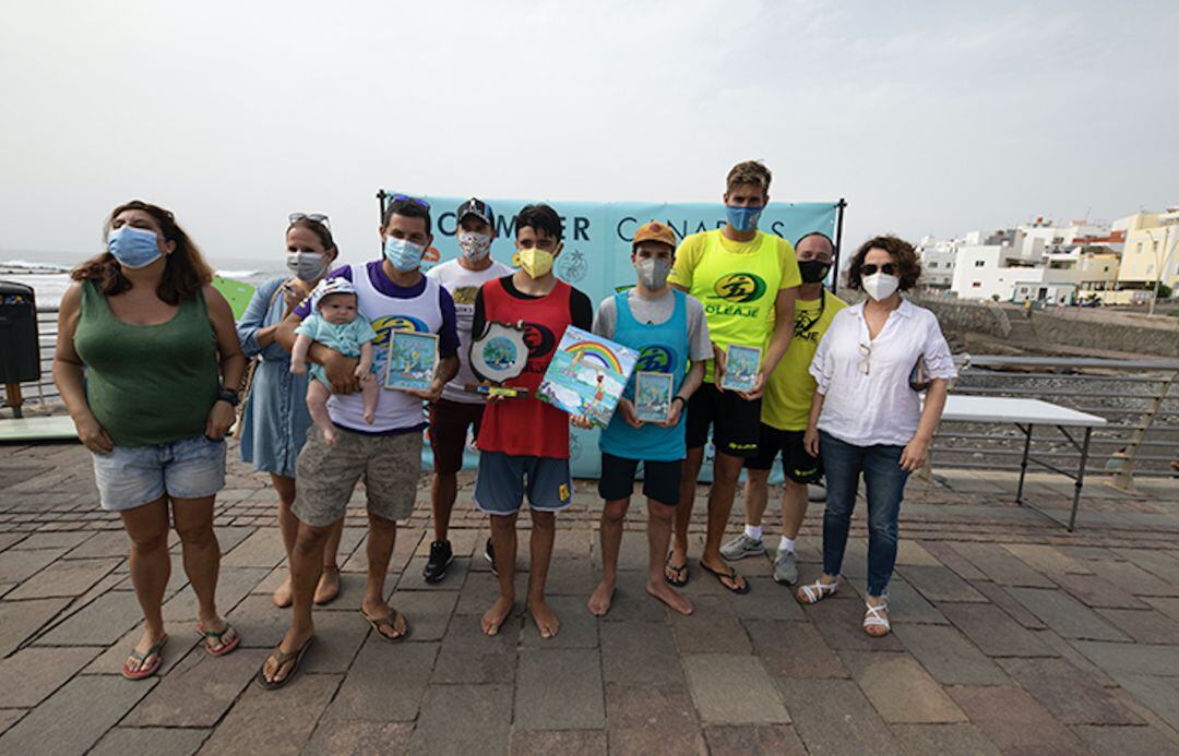 El Longboard Arucas, Piedra y Flor 2021 finaliza demostrando el gran nivel del surf español en Gran Canaria 