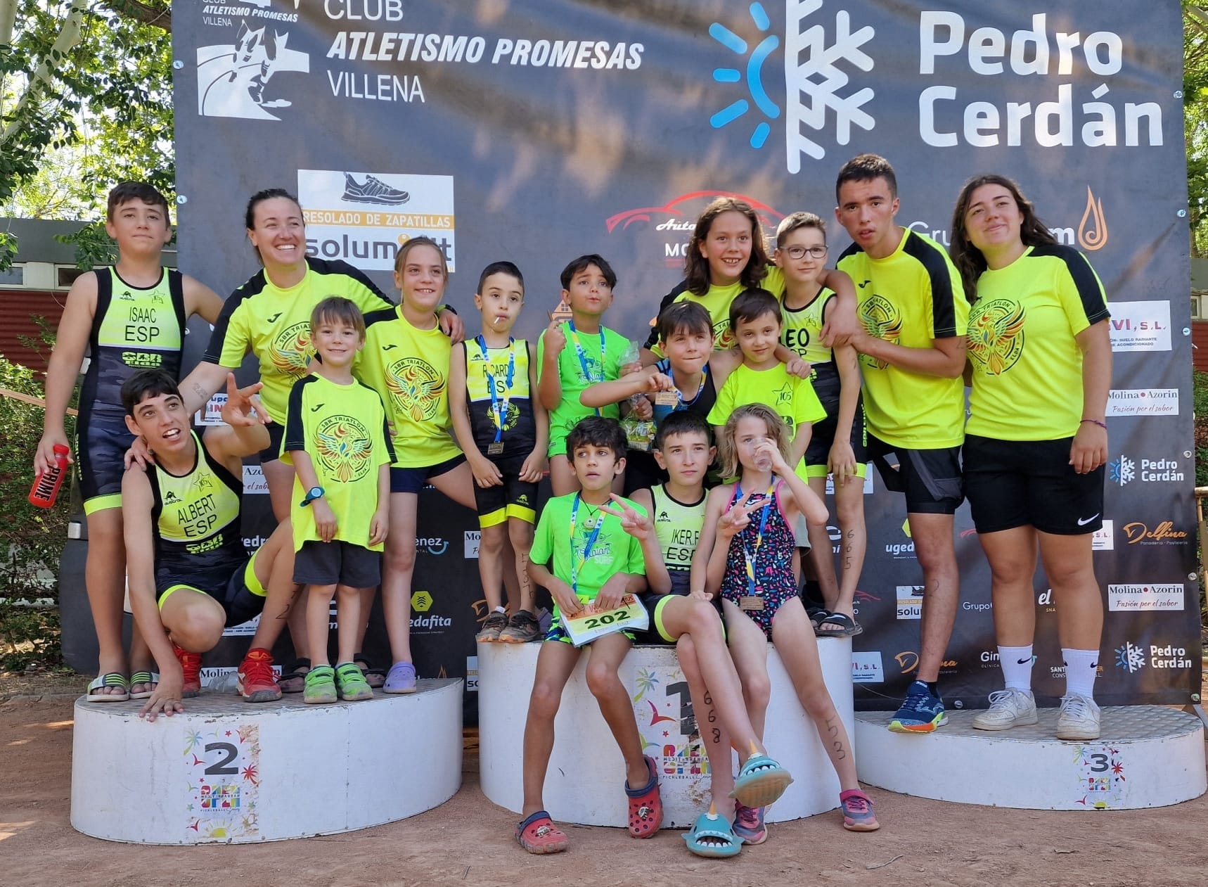 El SBR Triatlón compitió en La Vila y en Villena