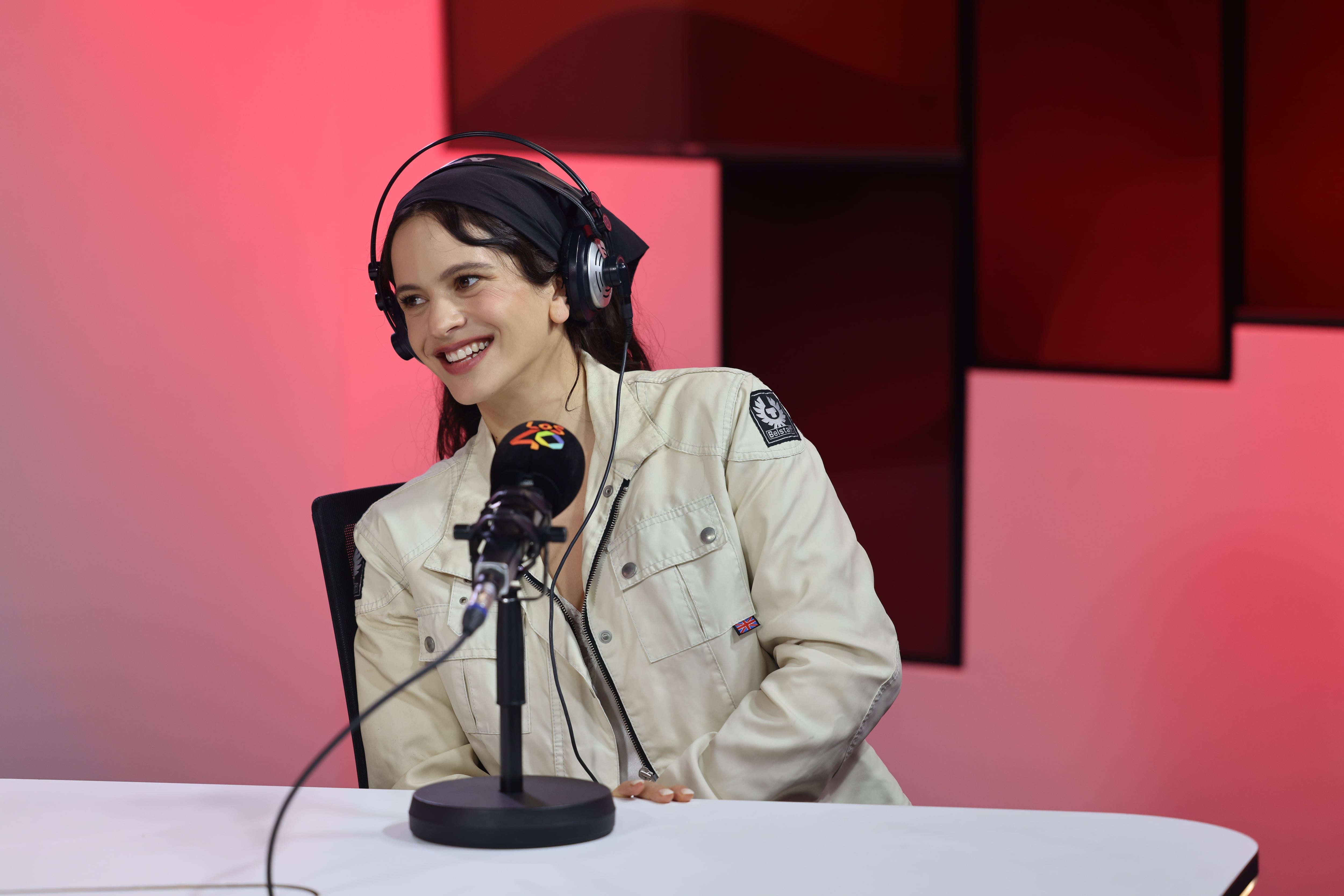 La cantante española Rosalía durante su entrevista en Anda Ya, este viernes.