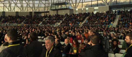 Una imagen de la asamblea de la CUP de Sabadell